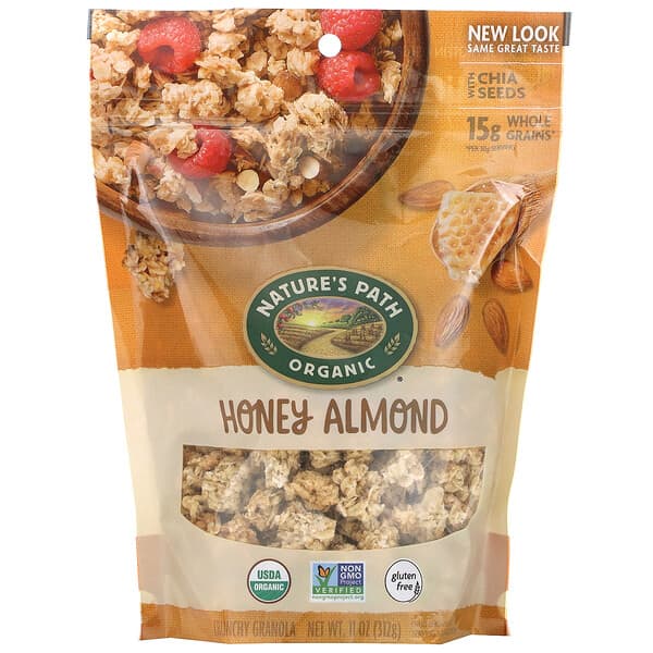 Nature's Path, Crunchy Granola, Honey Almond, 11 oz (312 g)
