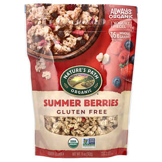 Nature's Path, Organická chrumkavá granola, letné bobule, 312 g