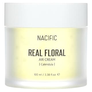 Nacific, Real Floral, воздушный крем, календула, 100 мл (3,38 жидк. Унции)