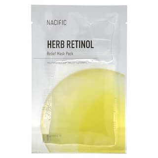 Nacific, Relief Beauty Mask Pack, Herb Retinol, 1 Sheet, 1.05 oz (30 g)