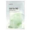 Pacote de Máscara Relaxante Cica Tea Tree, 1 Folha de Máscara, 30 g (1,05 oz)