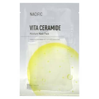 Nacific, Vita Ceramide, Paquete de mascarilla de belleza humectante, Mascarilla en 1 lámina, 30 g (1,05 oz)