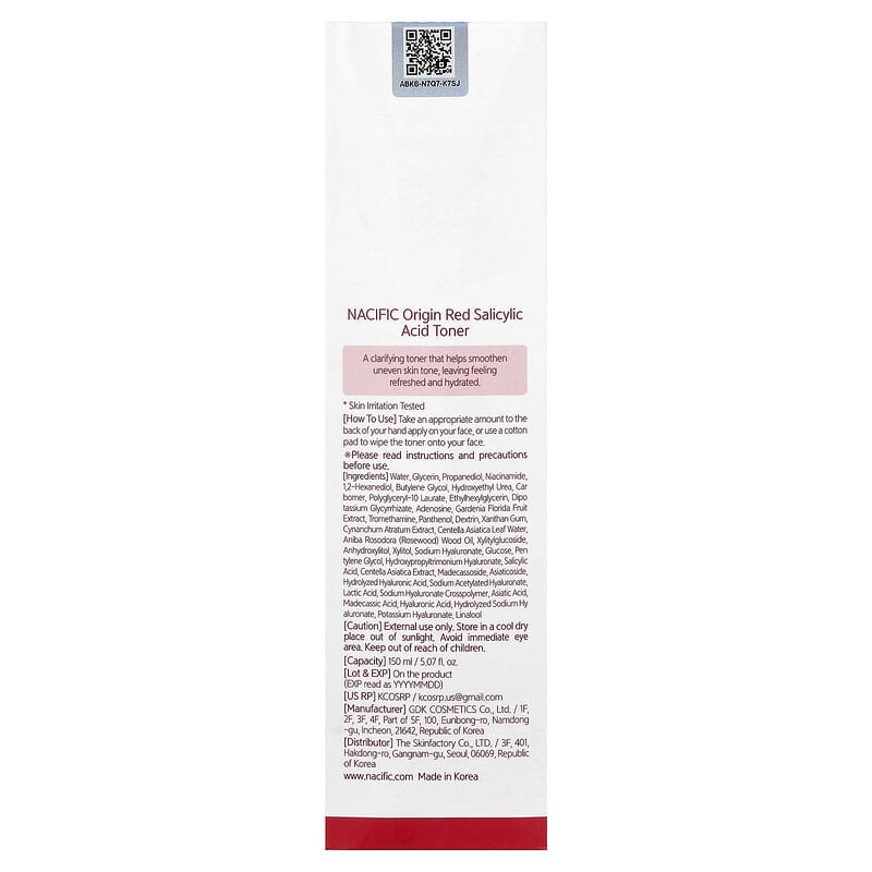 nacific glutathione NACIFIC ] Phyto Niacin Brightening Toner Pad 60pad / 180g – KosBeauty