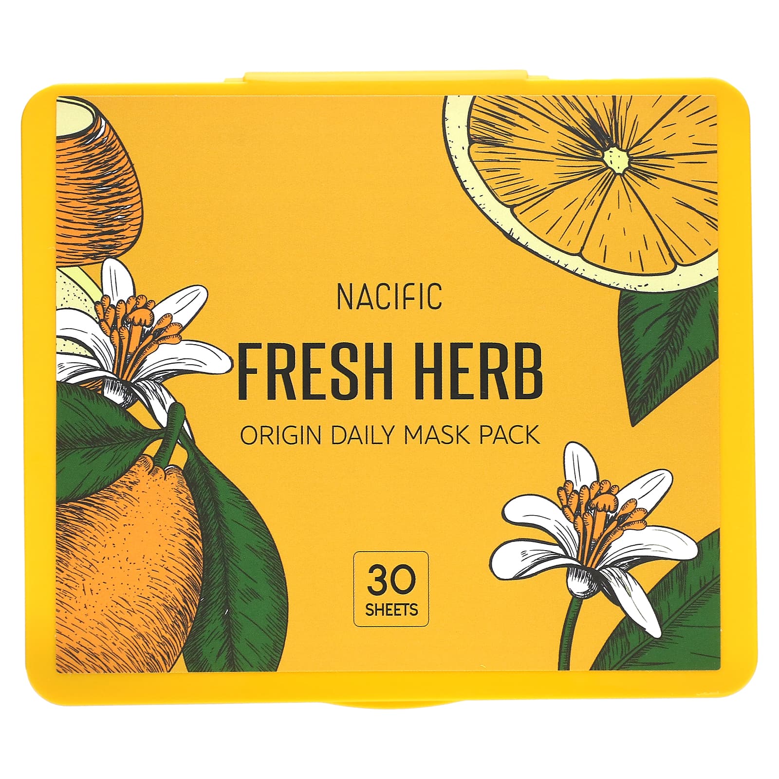 Nacific, Fresh Herb, Origin Daily Beauty Mask Pack, 30 Sheet Masks, 11.