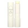 Vegan Lip Glow, 01. Clear , 0.13 oz (3.9 g)
