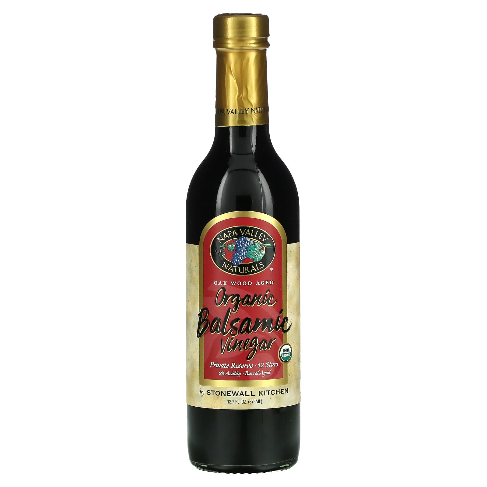 Napa Valley Naturals Organic Balsamic Vinegar 12 7 Fl Oz 375 Ml