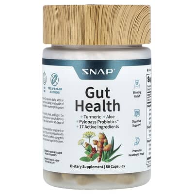 Snap Supplements, Gut Health, 60 Capsules