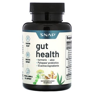 Snap Supplements, Gut Health, 60 kapsułek