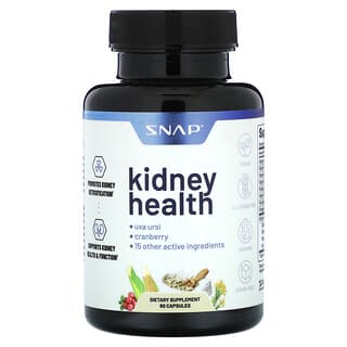 Snap Supplements, Kidney Health（キドニーヘルス）、60粒