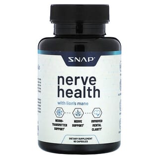 Snap Supplements, Nerve Health, 60 Capsules
