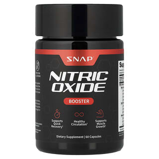 Snap Supplements, Nitrik Oksit Takviyesi, 60 Kapsül
