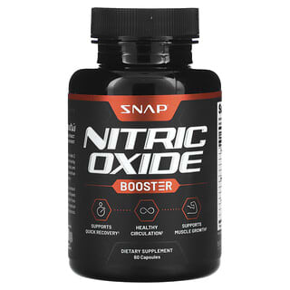 Snap Supplements, Booster d'oxyde nitrique, 60 capsules