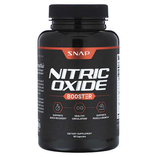 Snap Supplements, Booster d'oxyde nitrique, 90 capsules