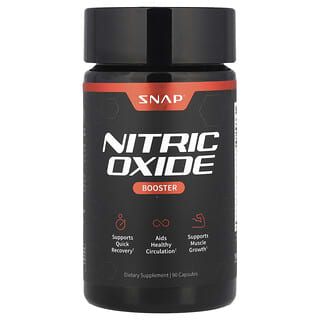 Snap Supplements, Booster d'oxyde nitrique, 90 capsules