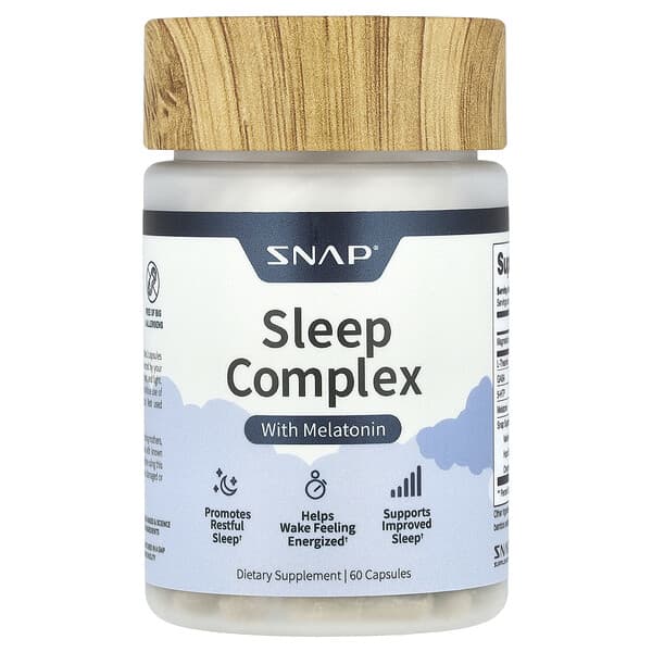 Sleep Complex with Melatonin, 60 Capsules