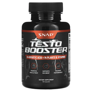 Snap Supplements, Testo Booster , 60 Capsules