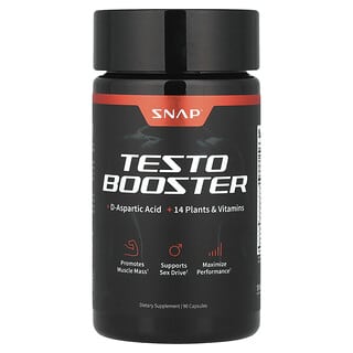 Snap Supplements, Booster de Testo, 90 capsules