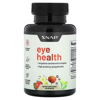 Snap Supplements, Eye Health, 60 kapsułek