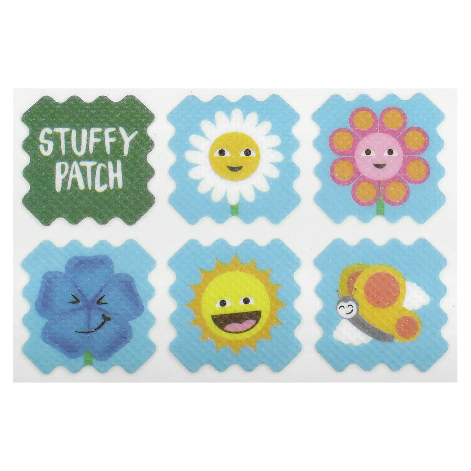 NATPAT BuzzPatch Stuffy Patch - 24 Pack, Natural Congestion Relief Patches For Kids & Adults, Essential Oils