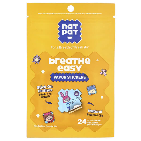 NATPAT, Nat Pat, Stuffy Patch, 24 патча