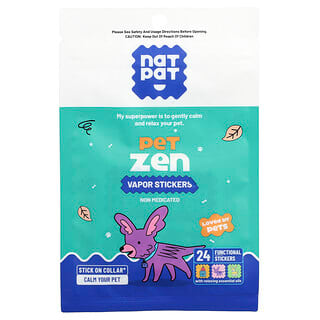 The Natural Patch, Pet Zen, Vapor Stickers, 24 Stickers