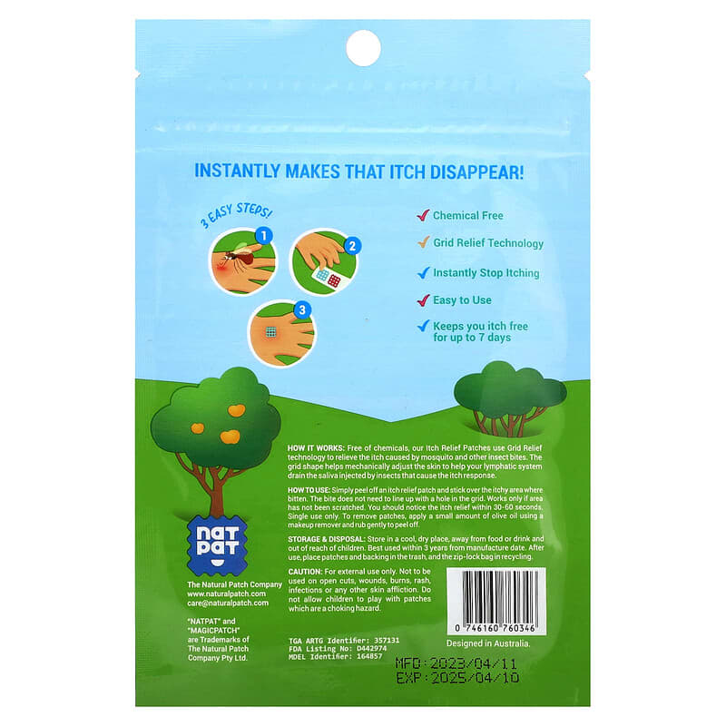 Magic Patch Itch Relief Patches Magic Patch Itch Relief Patches