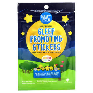 The Natural Patch‏, Sleepy Patch, Sleep Promoting  Stickers, Kids 2+, 24 Pacthes