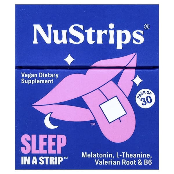 Sleep In A Strip™, Dreamy Blueberry, 30 Strips