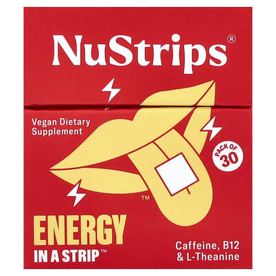 NuStrips, In A Strip™, Cinnamon Vanilla, 30 Tablets