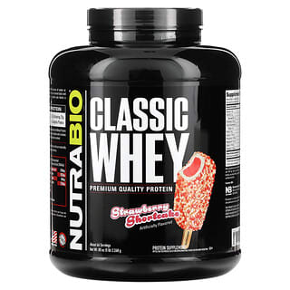 Nutrabio Labs, Classic Whey Protein, Strawberry Shortcake, 5 lb (2,268 g)