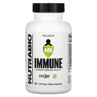 NutraBio, Immune, 90 V-Caps