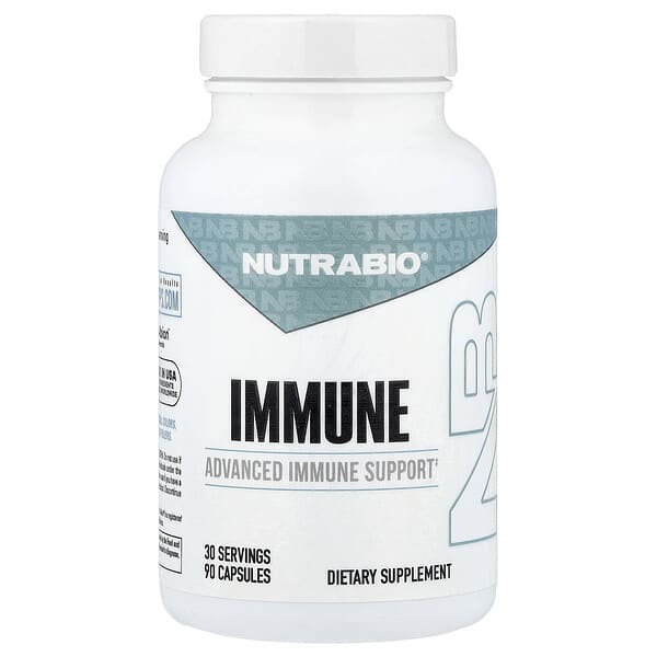 NutraBio Immune, 90 Capsules