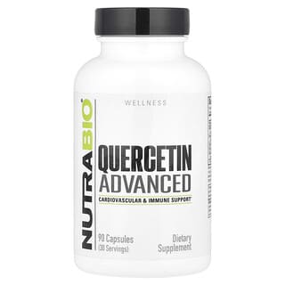 NutraBio, Quercetin Advanced, 90 Capsules