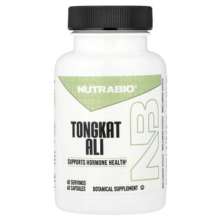 NutraBio, Tongkat Ali, 60 Capsules (200 mg per Capsule)