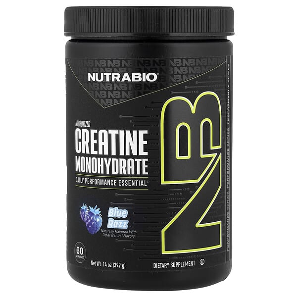 Micronized Creatine Monohydrate, Blue Razz, 14 oz (399 g)