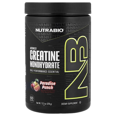 NutraBio, Micronized Creatine, Island Splash, Fruit Blend, 0.83 lb (379 g)