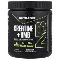 Creatine + HMB, Unflavored, 8.5 oz (243 g)