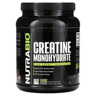 NutraBio, Créatine monohydrate, 1000 g