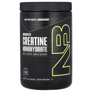 NutraBio, Micronized Creatine Monohydrate, 10.6 oz (300 g)