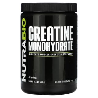 NutraBio, Creatine Monohydrate, 10.6 oz (300 g)