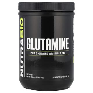 NutraBio, Glutamine, 1.1 lb (500 g)