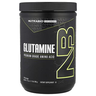 NutraBio, Glutammina, 500 g