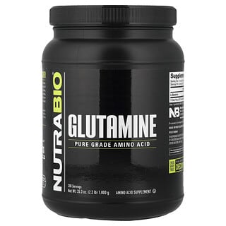 NutraBio, Glutamine, Pure Grade Amino Acid, 2.2 lbs (1,000 g)
