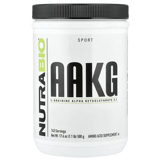 NutraBio, AAKG, 1.1 lb (500 g)
