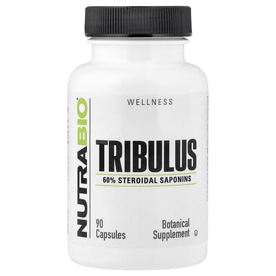 NutraBio, Tribulus Terrestris, 500 mg, 90 Capsules