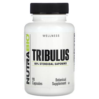 Nutrabio Labs, Tribulus, Burzeldorn, 500 mg, 90 Kapseln