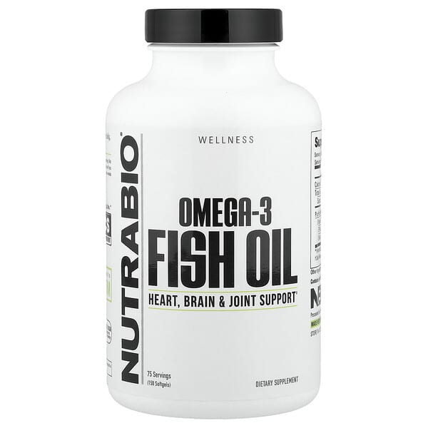 Omega-3 Fish Oil, 150 Softgels (1,000 mg per Softgel)