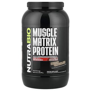 نوترابيو لابس‏, Muscle Matrix Protein ، شيكولاتة هولندية ، 2 رطل (907 جم)