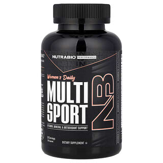 NutraBio, Women's Daily, MultiSport, 120 Capsules