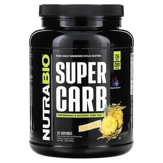 Nutrabio Labs, Supercarbohidratos, Piña`` 840 g (1,9 lb)